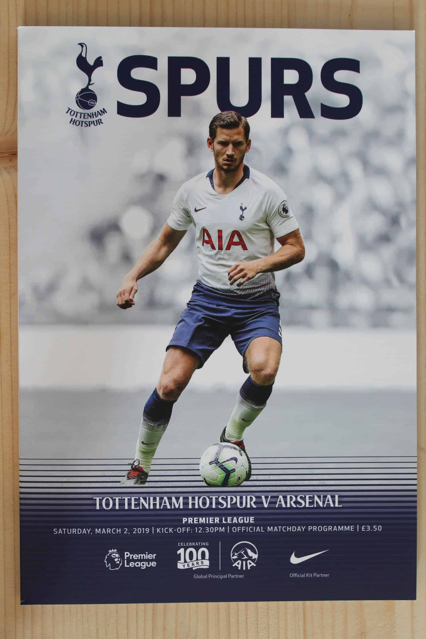 Tottenham Hotspur FC v Arsenal FC